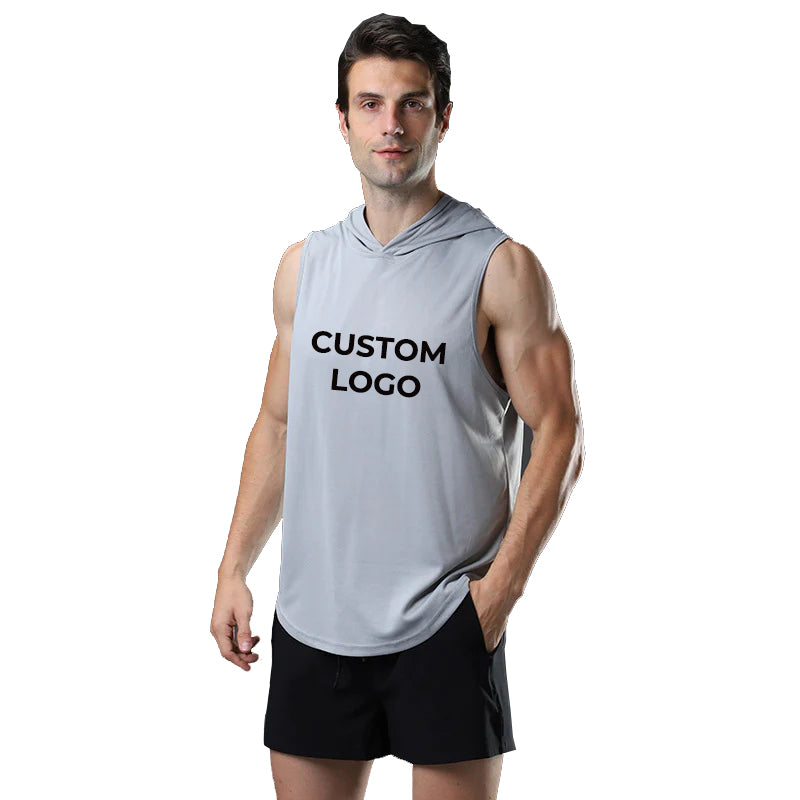 Men's Fitness Hooded Tank top