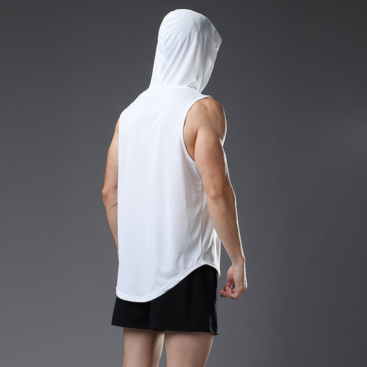 Men's Fitness Hooded Tank top