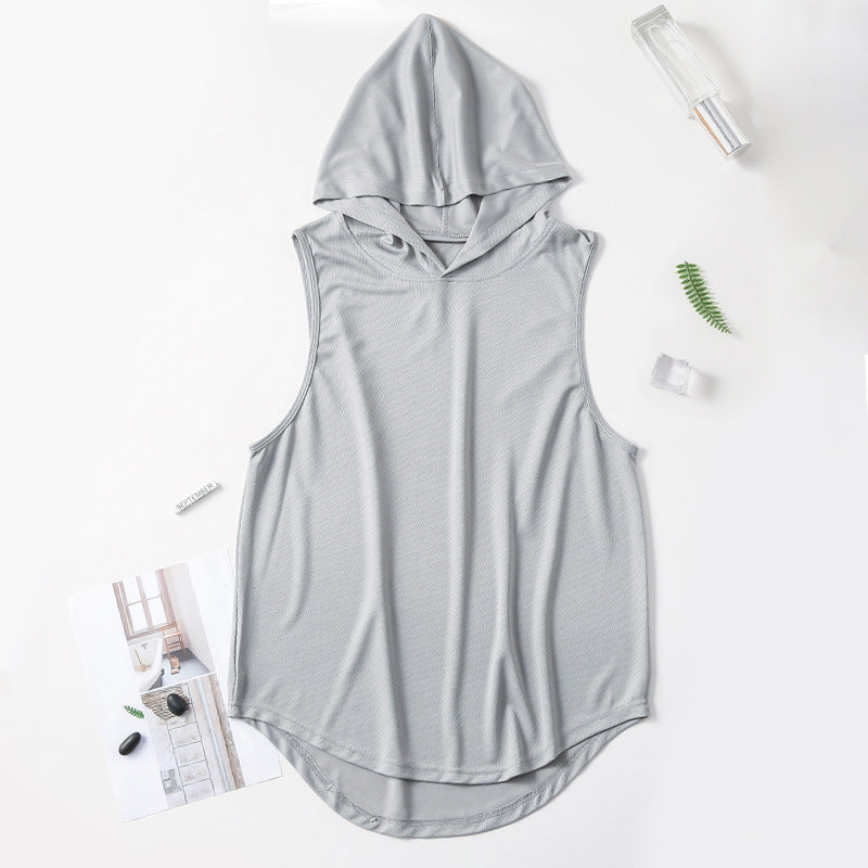 Men's Fitness Hooded Tank top