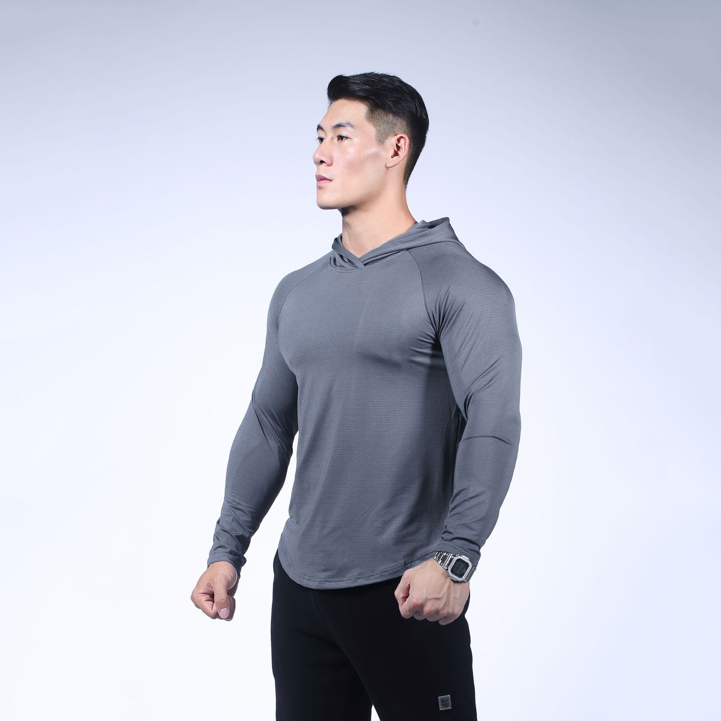 Men Bodybuilding Long sleeve Sweatshirt Gyms Fitness Workout Jogge hoodies