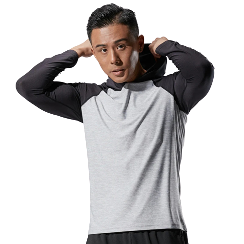 Quick-drying sports fitness running Men's hooded sweater