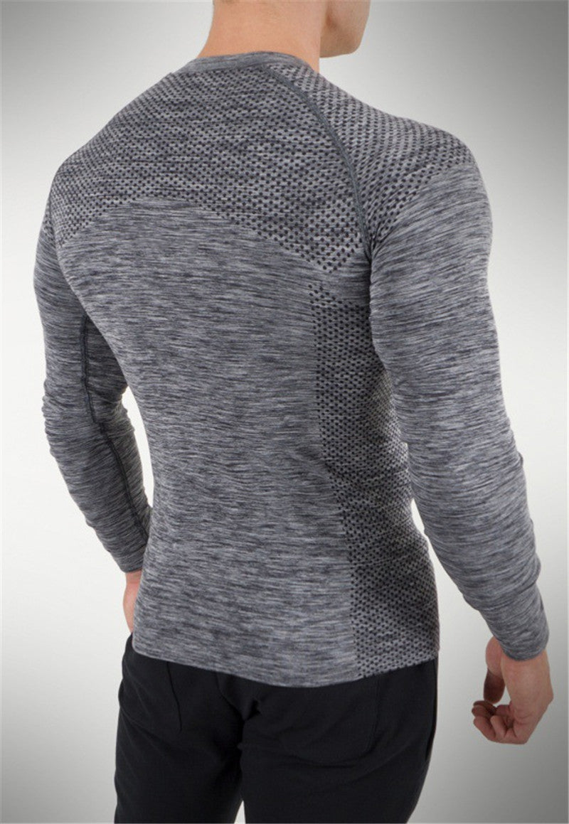 Long Sleeve Sports T Shirt Man Muscle Training