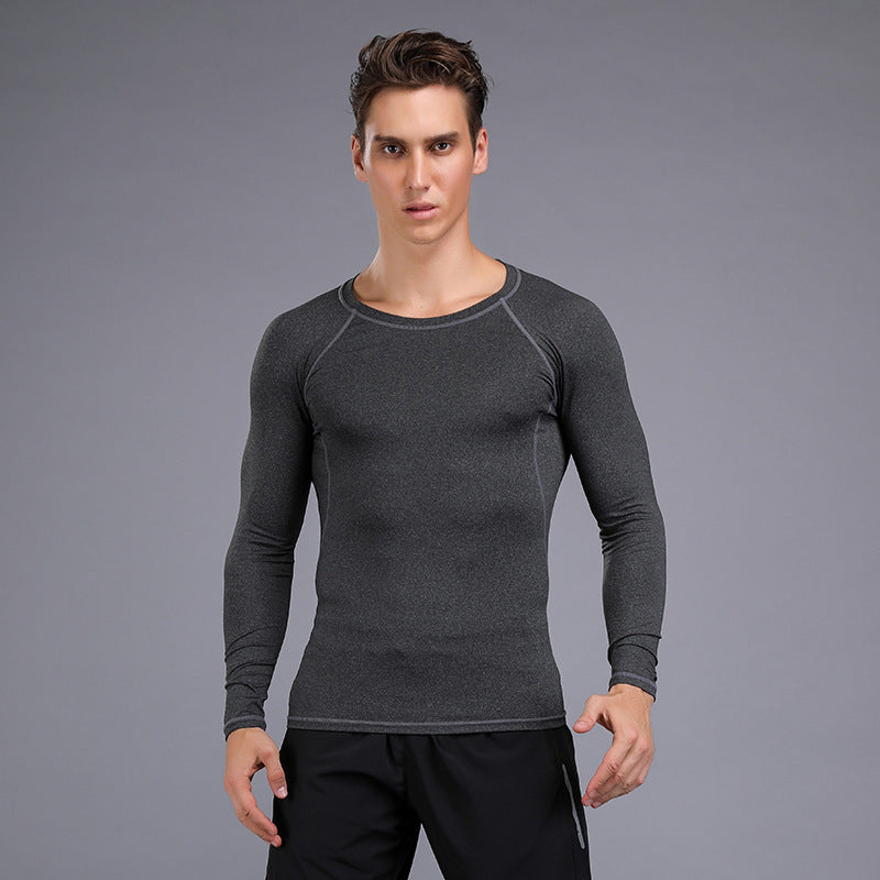 Fitness T-Shirts Compression Tshirts Workout Quick Dry Fit Sport