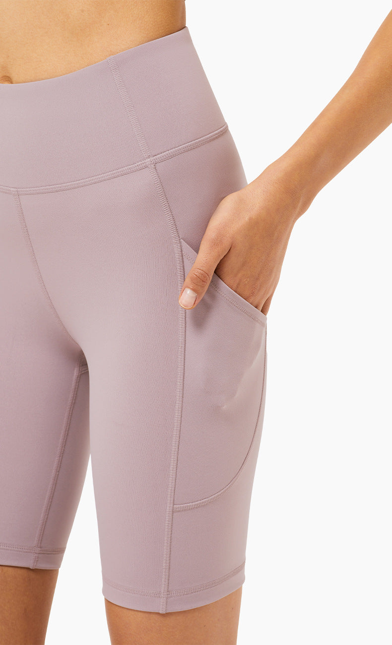 Double Side Pockets High Waist Gym Seamless Pants