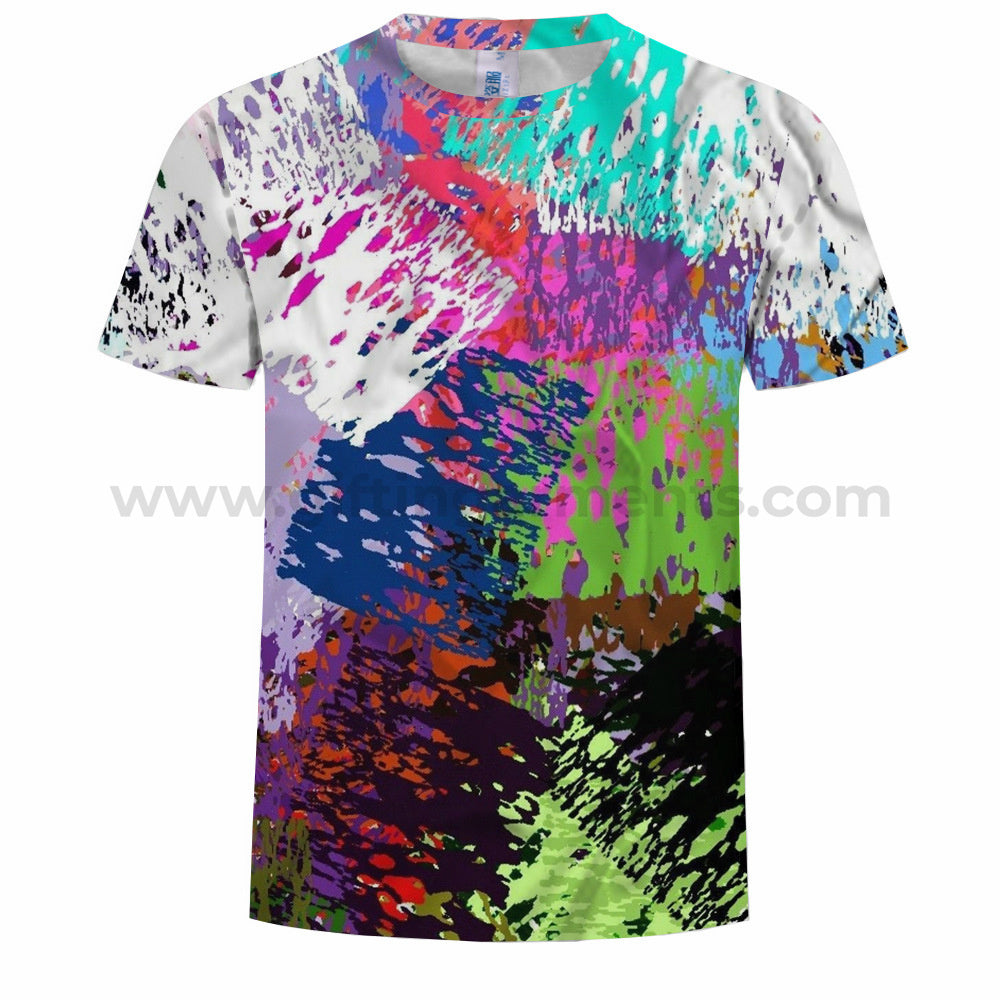 Quick Dry Sports Sublimation Printing Marathon Running Custom Design T shirt