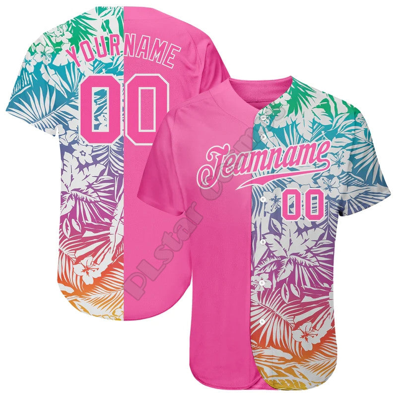 Beach Style Authentic Baseball Shirt