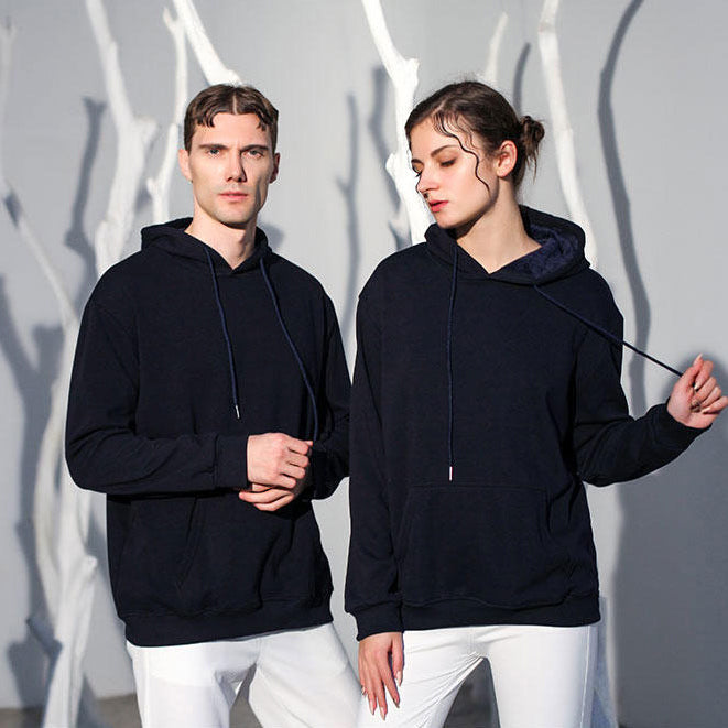 Unisex Pullover Cotton Drawstring Hoodies & Sweatshirts