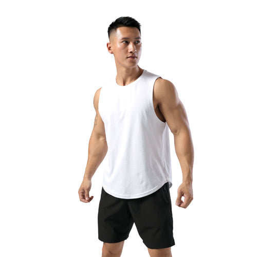 100% Polyester Men's tank top